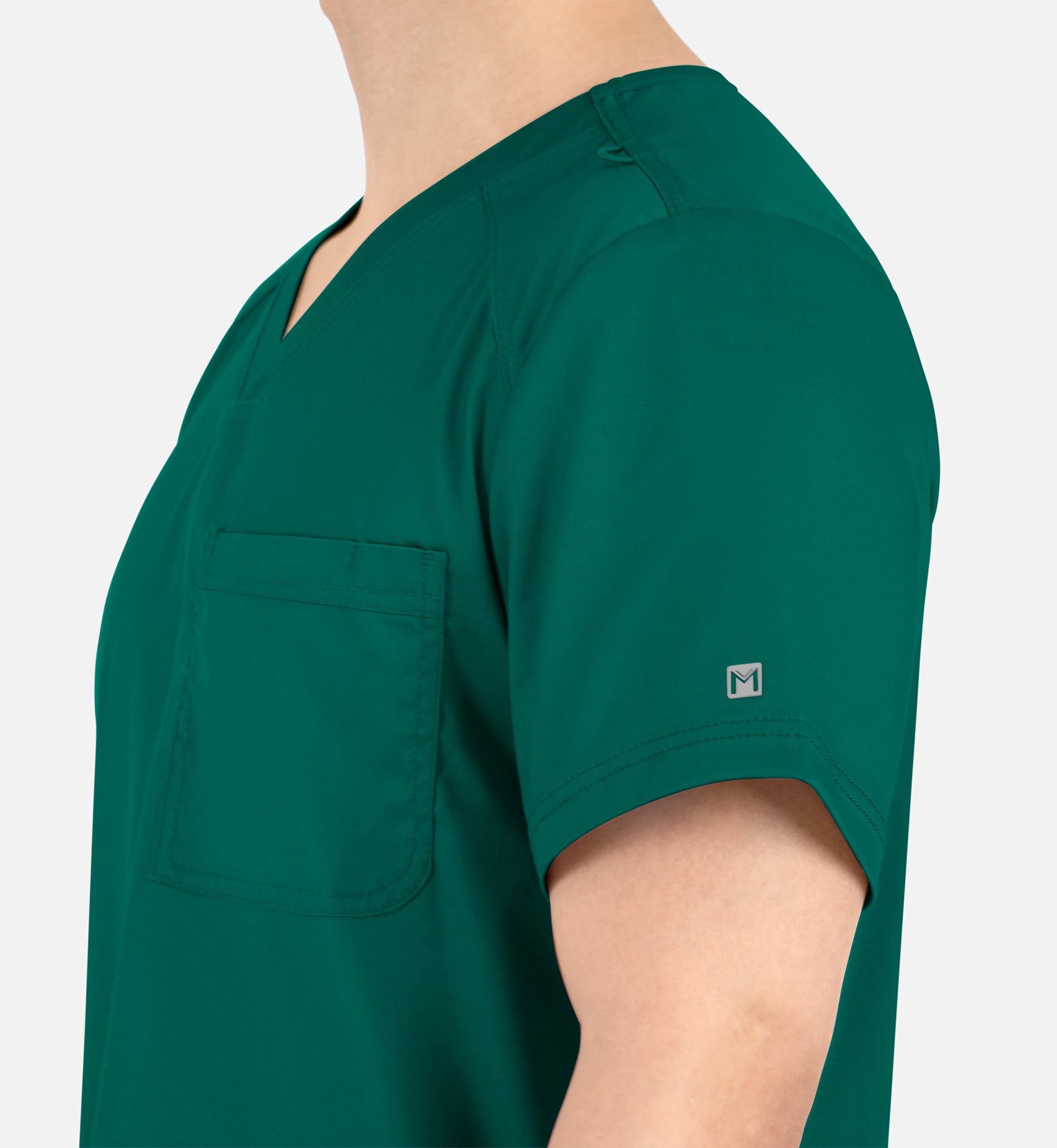 Matrix Mens 5501 Men’s Tuckable V-Neck Top Hunter