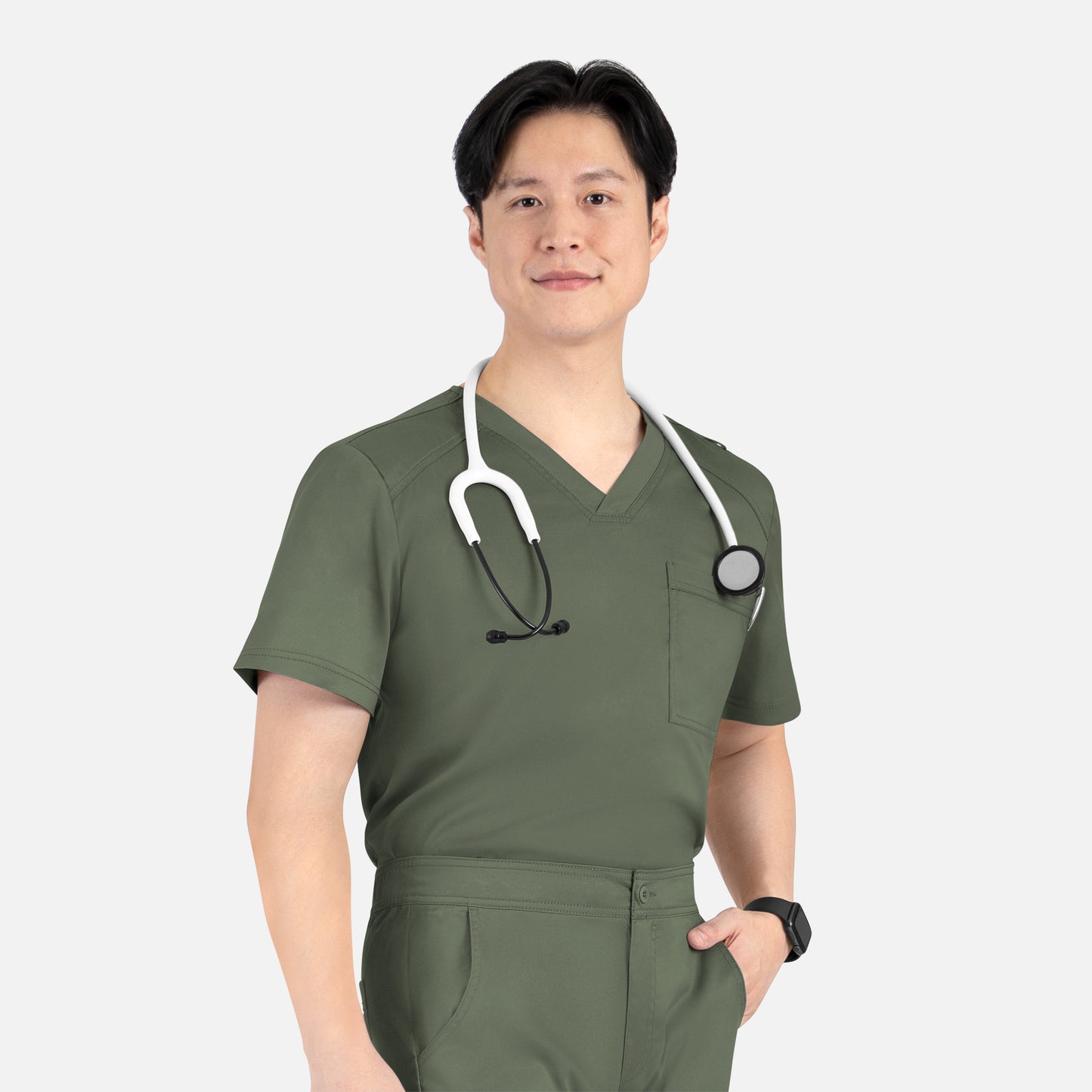 Matrix Men's 5501 Men's Tuckable V-Neck Scrub Top