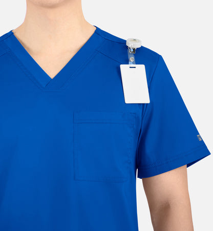 Matrix Mens 5501 Men’s Tuckable V-Neck Top Royal Blue