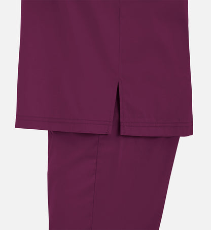 Matrix Mens 5501 Men’s Tuckable V-Neck Top Wine