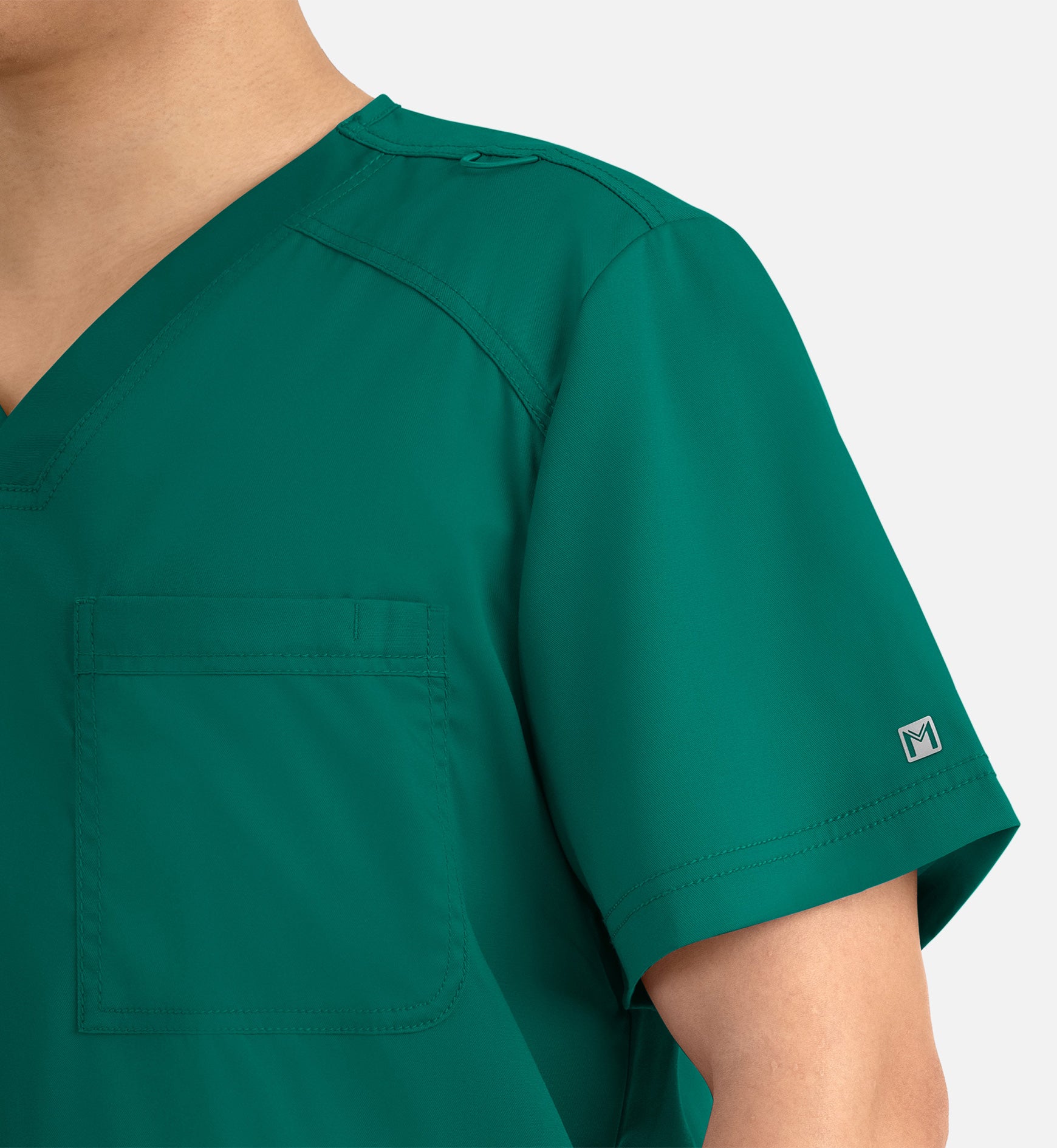 Matrix Mens 5502 Men’s 3 Pocket V-Neck Top Hunter