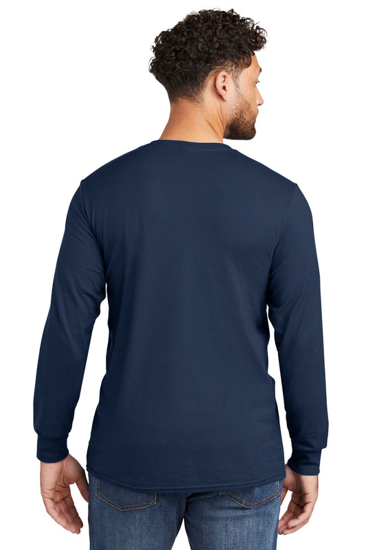 Jerzees Premium Blend Ring Spun Long Sleeve T-Shirt 560LS J. Navy