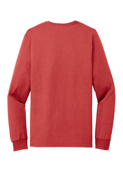 Jerzees Premium Blend Ring Spun Long Sleeve T-Shirt 560LS True Red