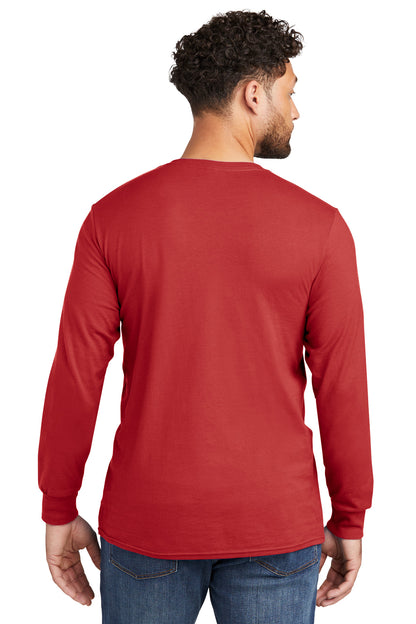 Jerzees Premium Blend Ring Spun Long Sleeve T-Shirt 560LS True Red