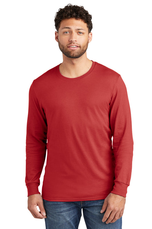 Jerzees Premium Blend Ring Spun Long Sleeve T-Shirt 560LS True Red