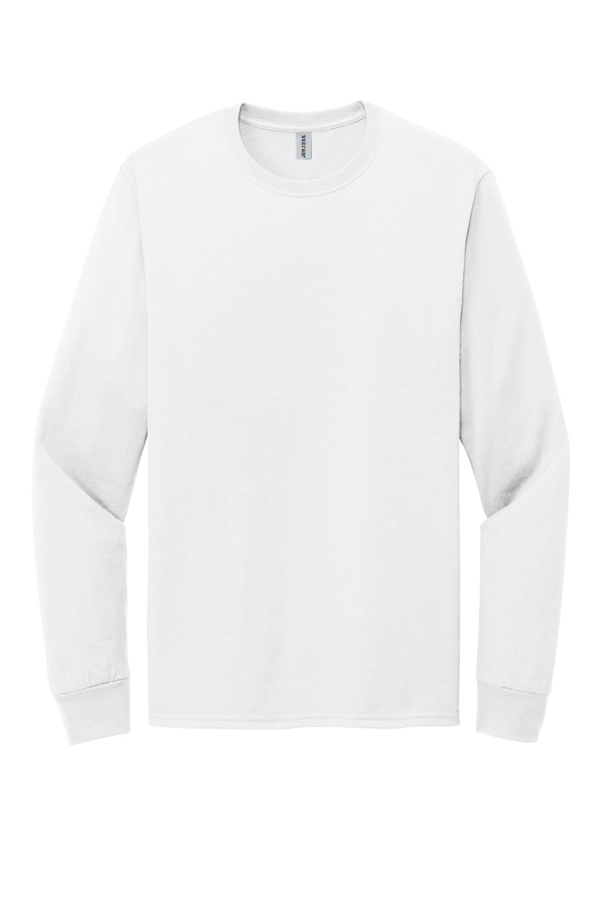 Jerzees Premium Blend Ring Spun Long Sleeve T-Shirt 560LS White