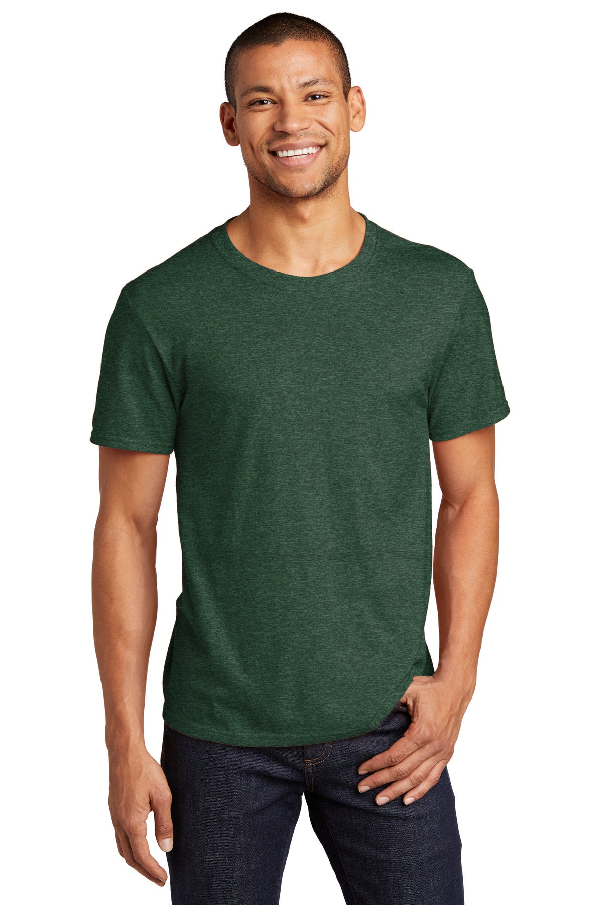 Jerzees Premium Blend Ring Spun T-Shirt 560M Forest Green Heather