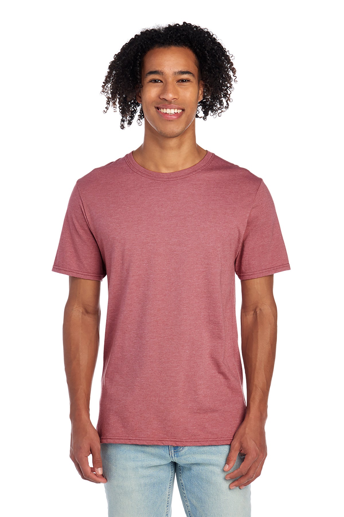 Jerzees Premium Blend Ring Spun T-Shirt 560M Heather Mauve