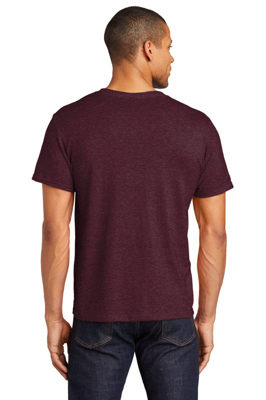 Jerzees Premium Blend Ring Spun T-Shirt 560M Maroon Heather