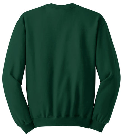 Jerzees NuBlend Crewneck Sweatshirt.  562M Forest Green
