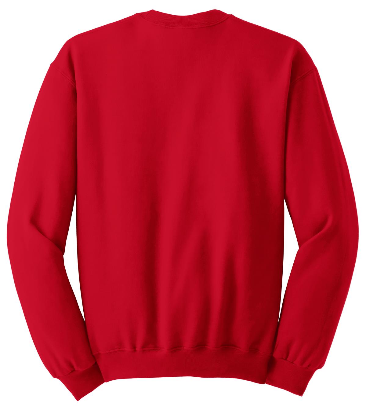 Jerzees NuBlend Crewneck Sweatshirt.  562M True Red