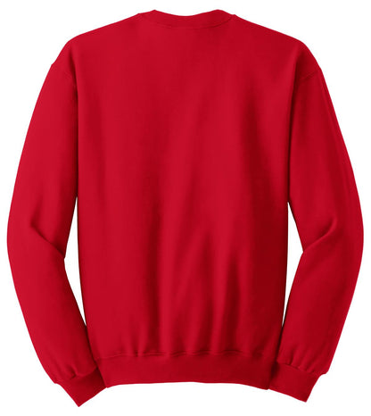 Jerzees NuBlend Crewneck Sweatshirt.  562M True Red