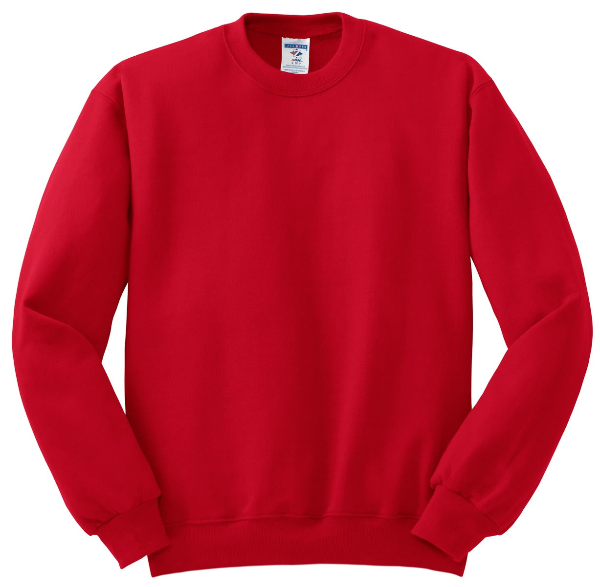 Jerzees NuBlend Crewneck Sweatshirt.  562M True Red
