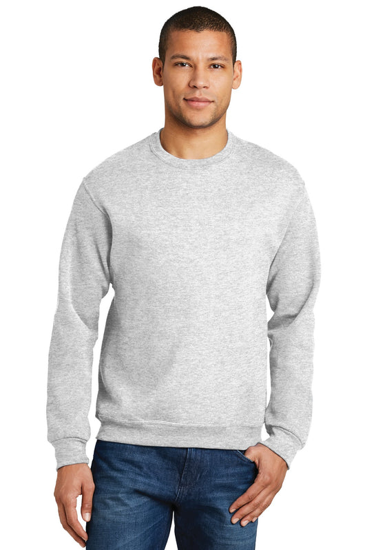 Jerzees NuBlend Crewneck Sweatshirt.  562M Ash
