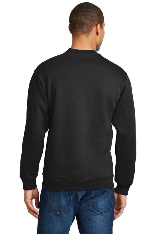 Jerzees NuBlend Crewneck Sweatshirt.  562M Black