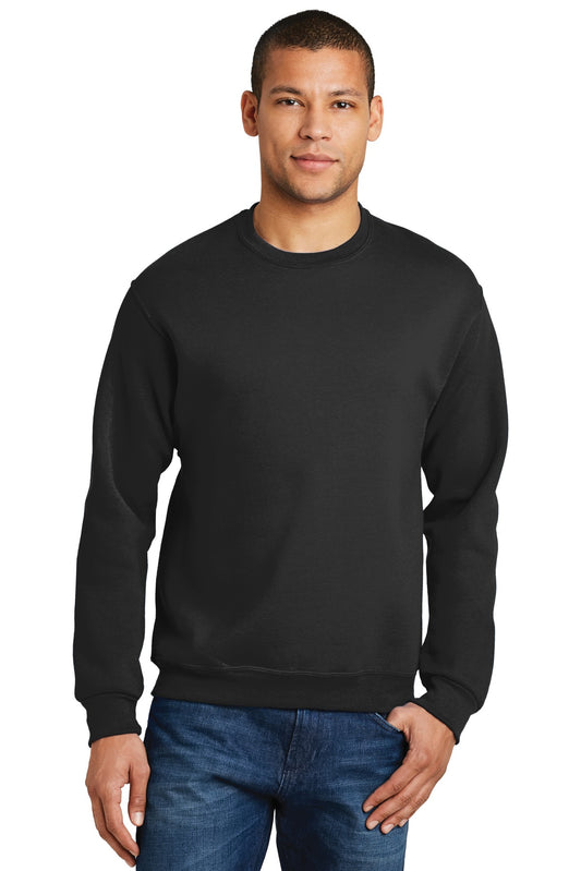 Jerzees NuBlend Crewneck Sweatshirt.  562M Black