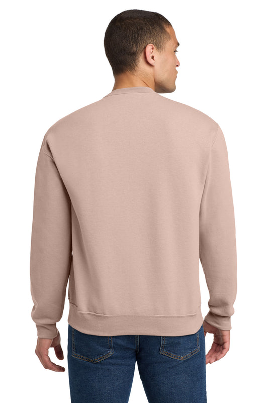 Jerzees NuBlend Crewneck Sweatshirt.  562M Blush Pink