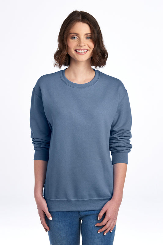 Jerzees NuBlend Crewneck Sweatshirt.  562M Denim