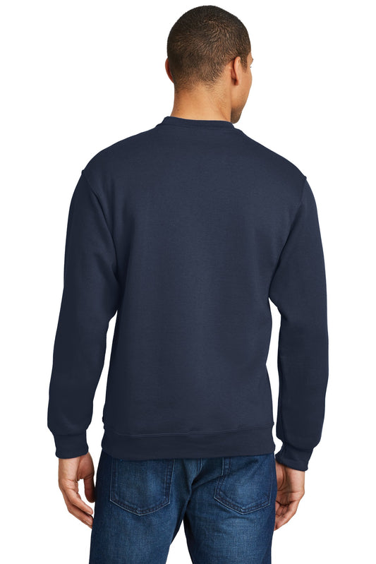 Jerzees NuBlend Crewneck Sweatshirt.  562M Navy