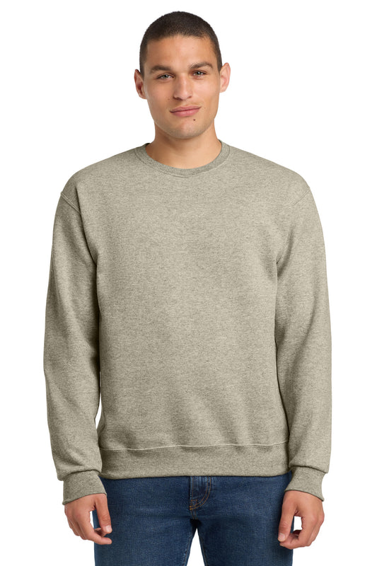 Jerzees NuBlend Crewneck Sweatshirt.  562M Oatmeal Heather