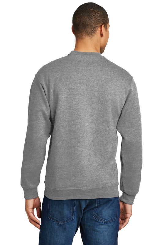 Jerzees NuBlend Crewneck Sweatshirt.  562M Oxford