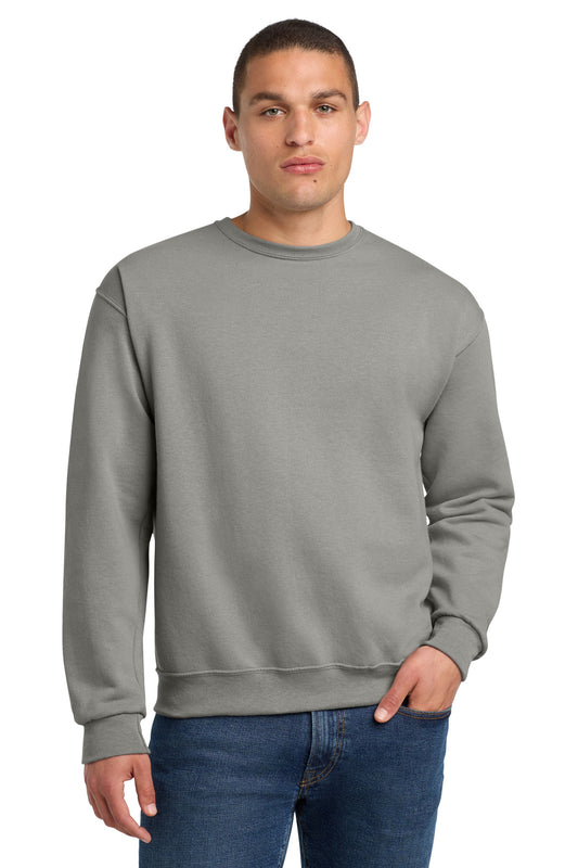 Jerzees NuBlend Crewneck Sweatshirt.  562M Rock