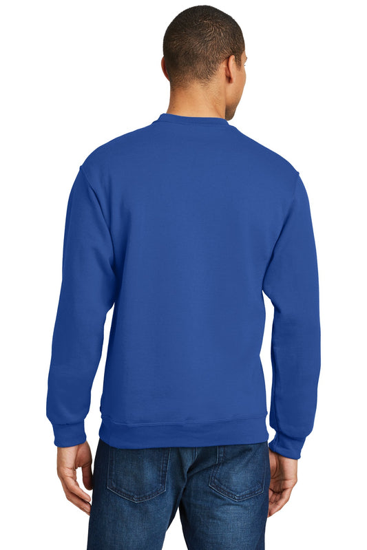 Jerzees NuBlend Crewneck Sweatshirt.  562M Royal