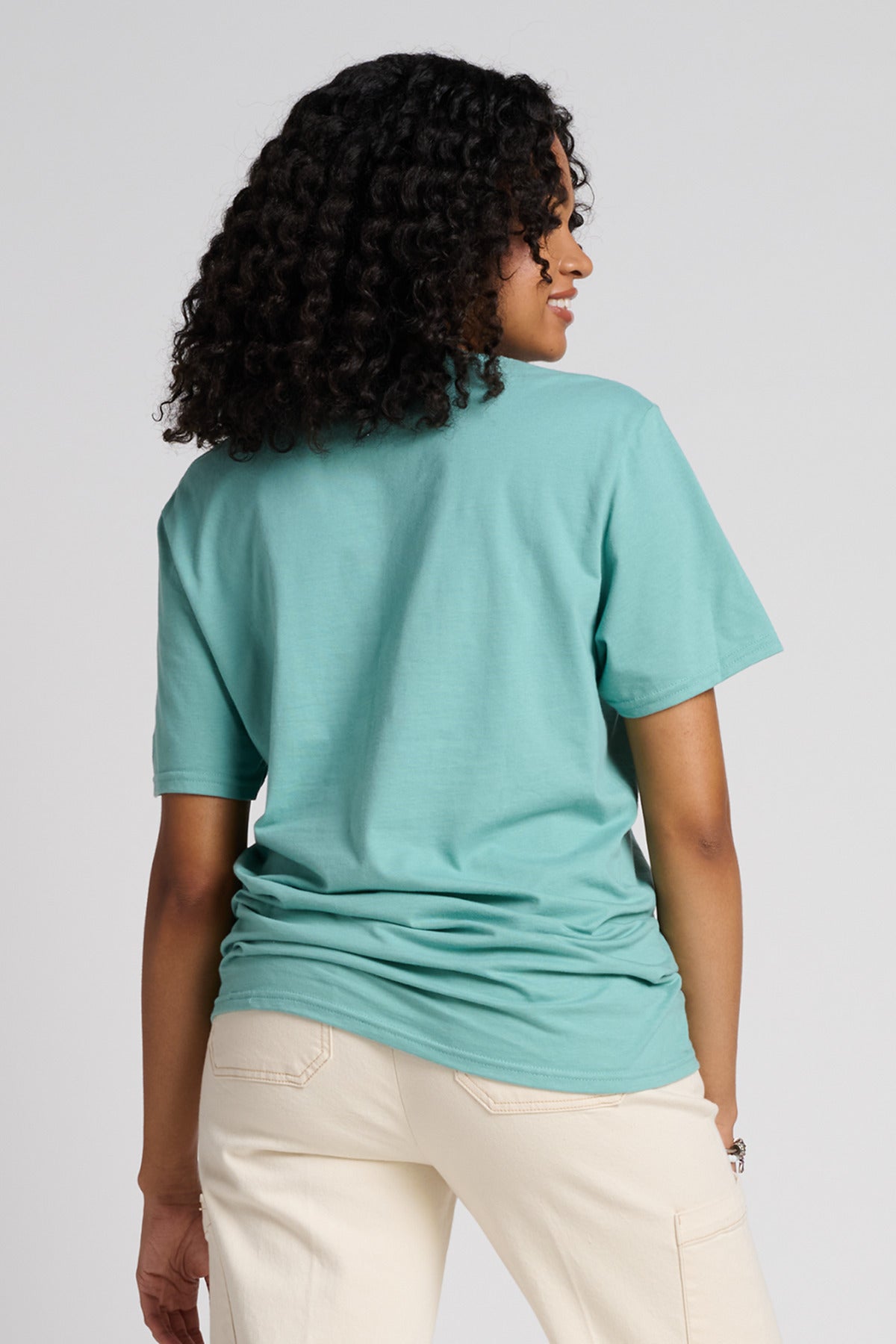 Jerzees Unisex Premium Combed Ring Spun Cotton Tee 570M Sage