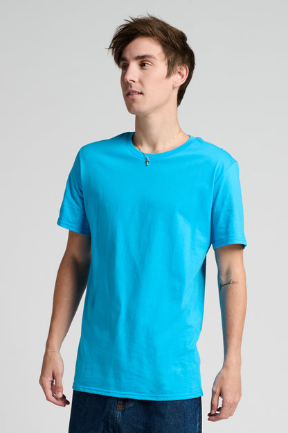 Jerzees Unisex Premium Combed Ring Spun Cotton Tee 570M Soul Blue