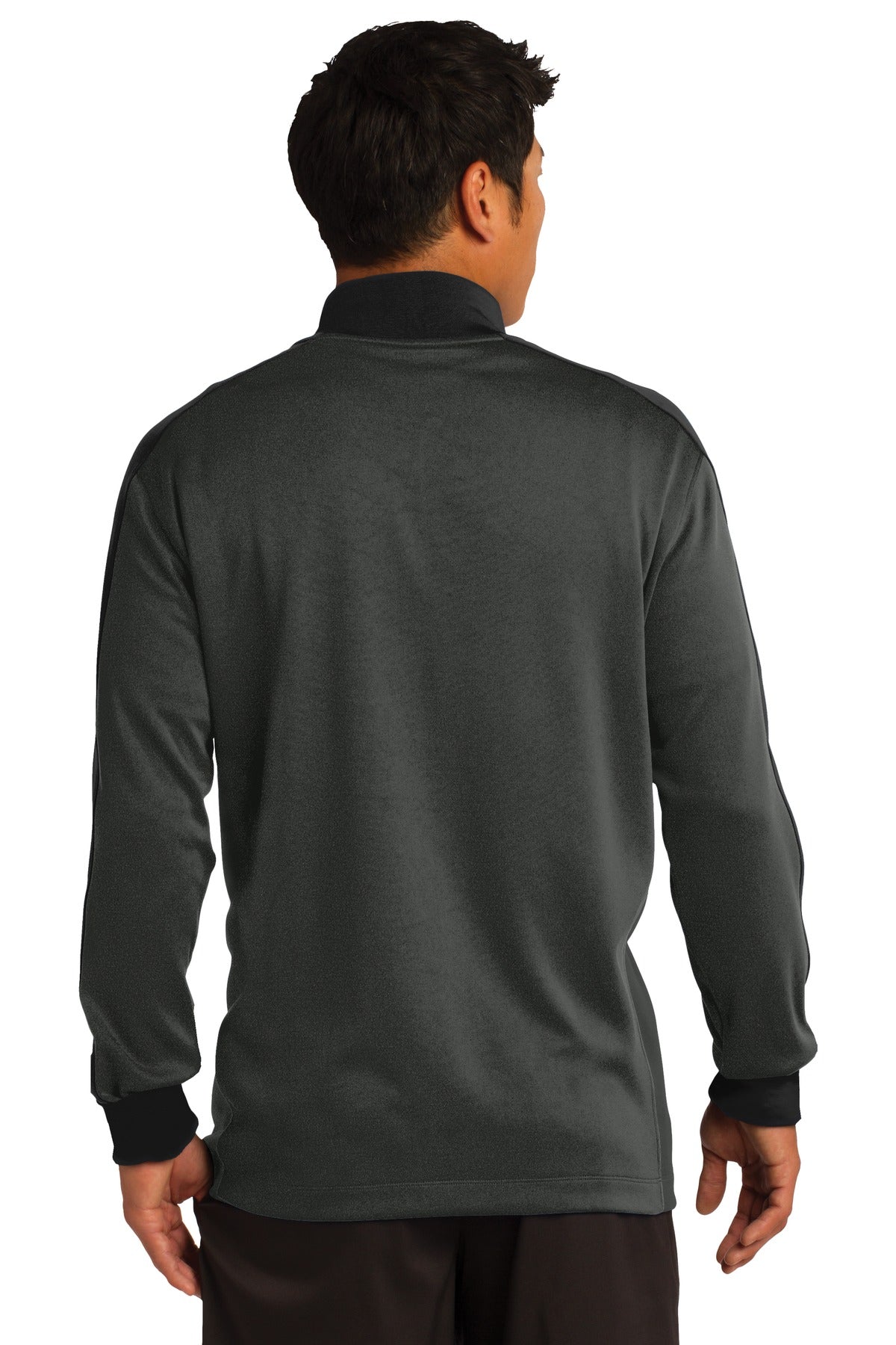 Nike Dri-FIT 1/2-Zip Cover-Up. 578673 Anthracite Heather/ Black