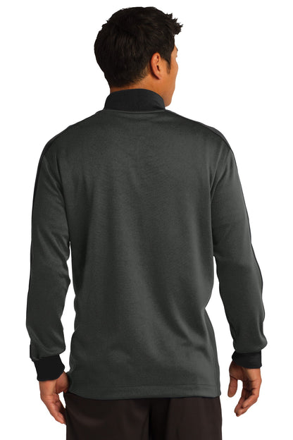 Nike Dri-FIT 1/2-Zip Cover-Up. 578673 Anthracite Heather/ Black