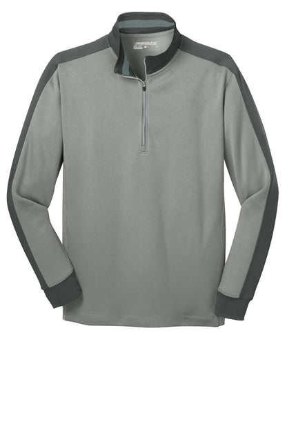 Nike Dri-FIT 1/2-Zip Cover-Up. 578673 Athletic Grey Heather/ Dark Grey
