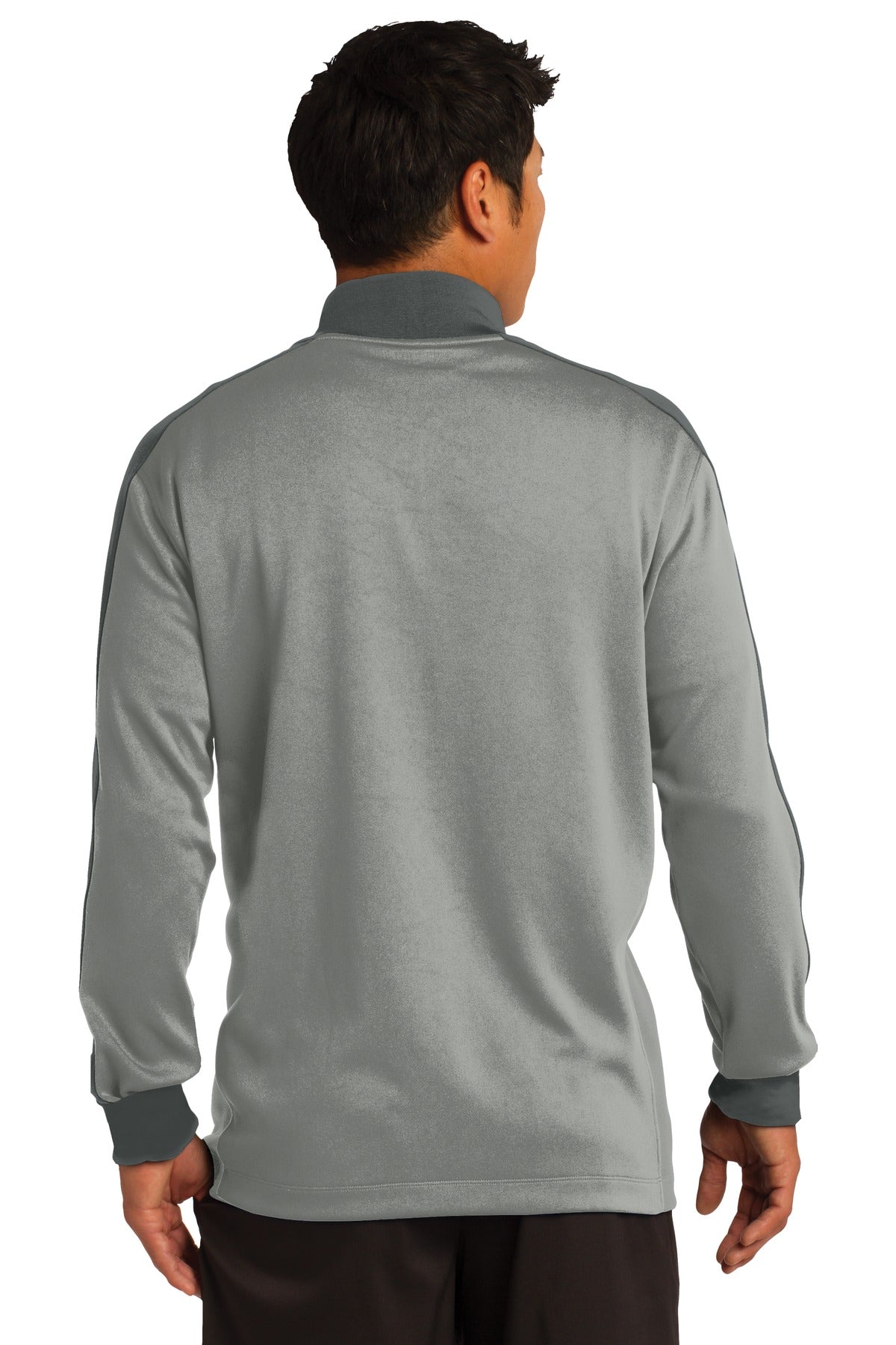 Nike Dri-FIT 1/2-Zip Cover-Up. 578673 Athletic Grey Heather/ Dark Grey