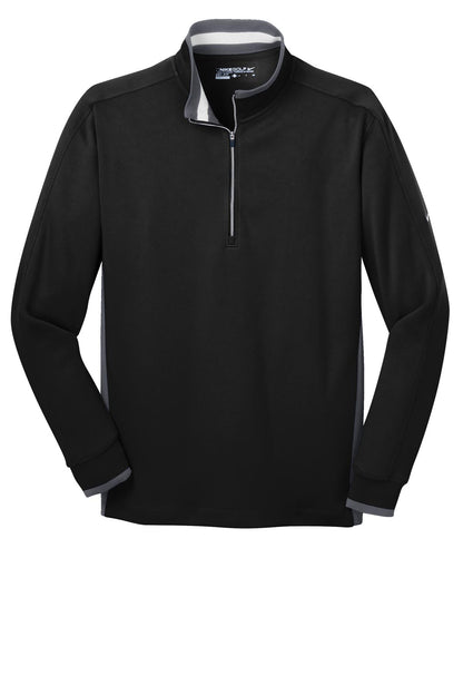 Nike Dri-FIT 1/2-Zip Cover-Up 578673 Black/ Dark Grey/ White