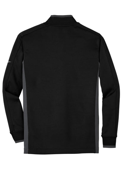 Nike Dri-FIT 1/2-Zip Cover-Up 578673 Black/ Dark Grey/ White