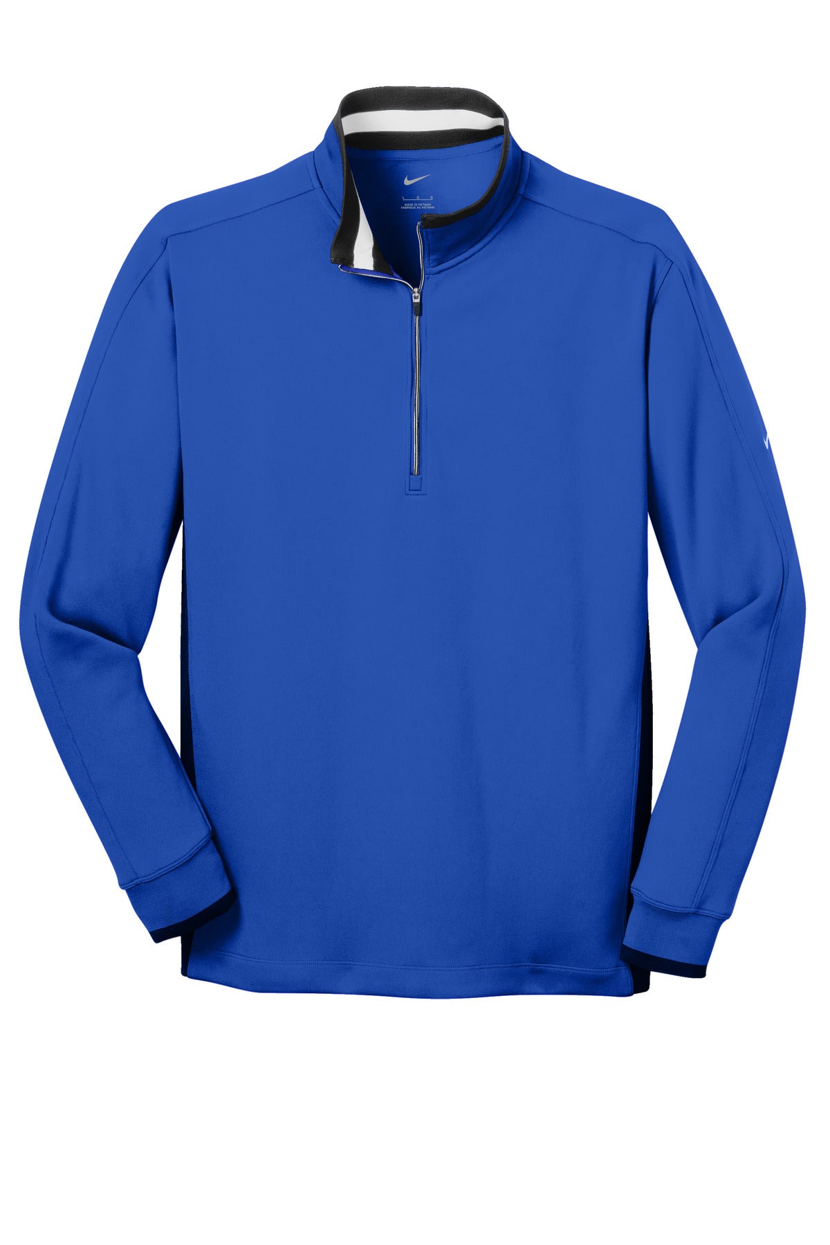Nike Dri-FIT 1/2-Zip Cover-Up. 578673 Game Royal/ Black/ White