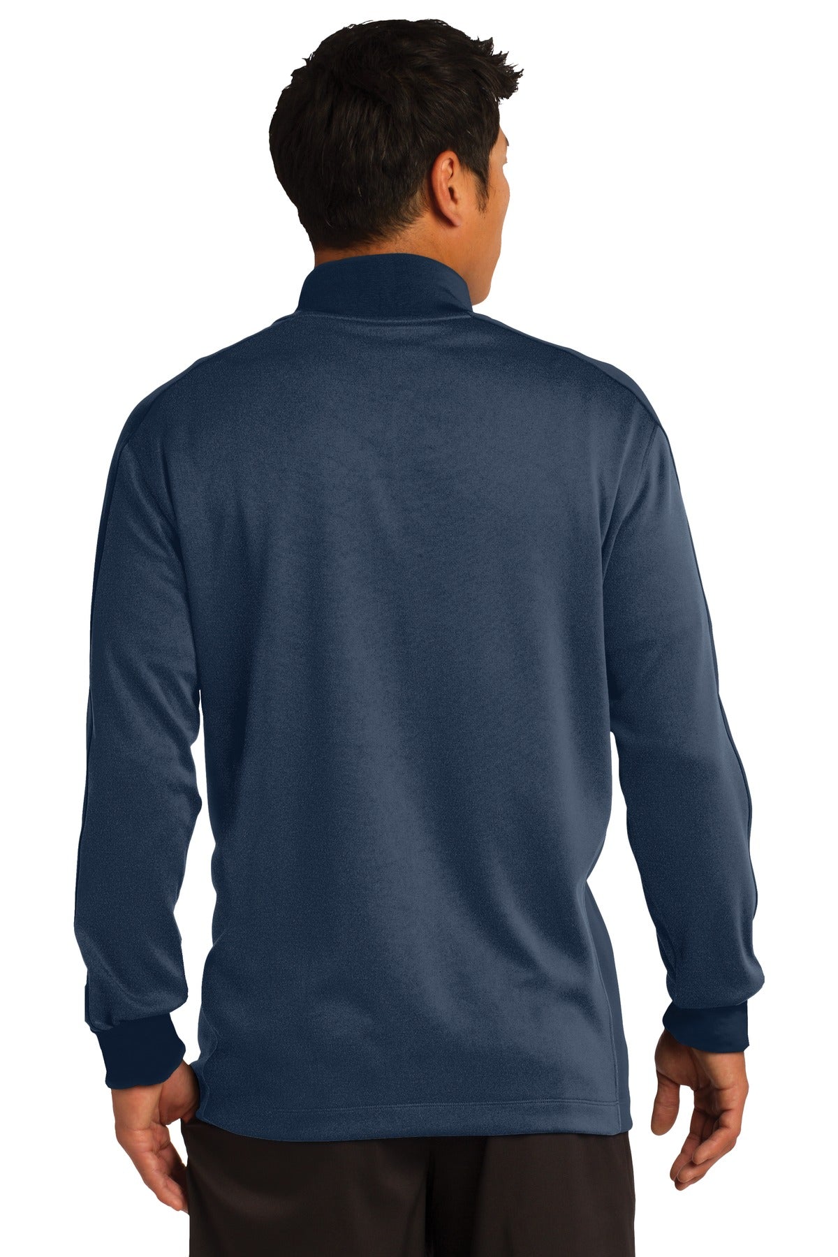 Nike Dri-FIT 1/2-Zip Cover-Up. 578673 Midnight Navy Heather/ Midnight Navy