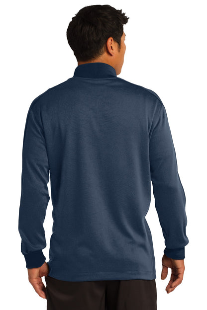 Nike Dri-FIT 1/2-Zip Cover-Up. 578673 Midnight Navy Heather/ Midnight Navy