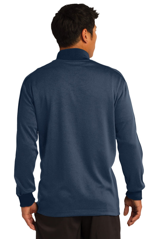 Nike Dri-FIT 1/2-Zip Cover-Up. 578673 Midnight Navy Heather/ Midnight Navy