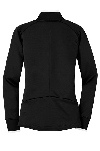 Nike Women's Dri-FIT 1/2-Zip Cover-Up. 578674 Black/ White