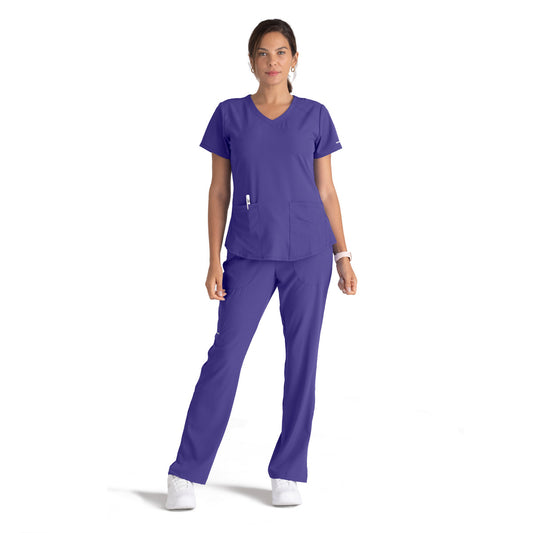 Skechers SK101 Breeze Scrub Top New Grape