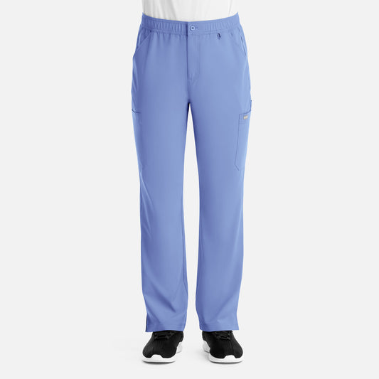 Momentum 5891 Men’s Fly Front Cargo Pant Ceil Blue