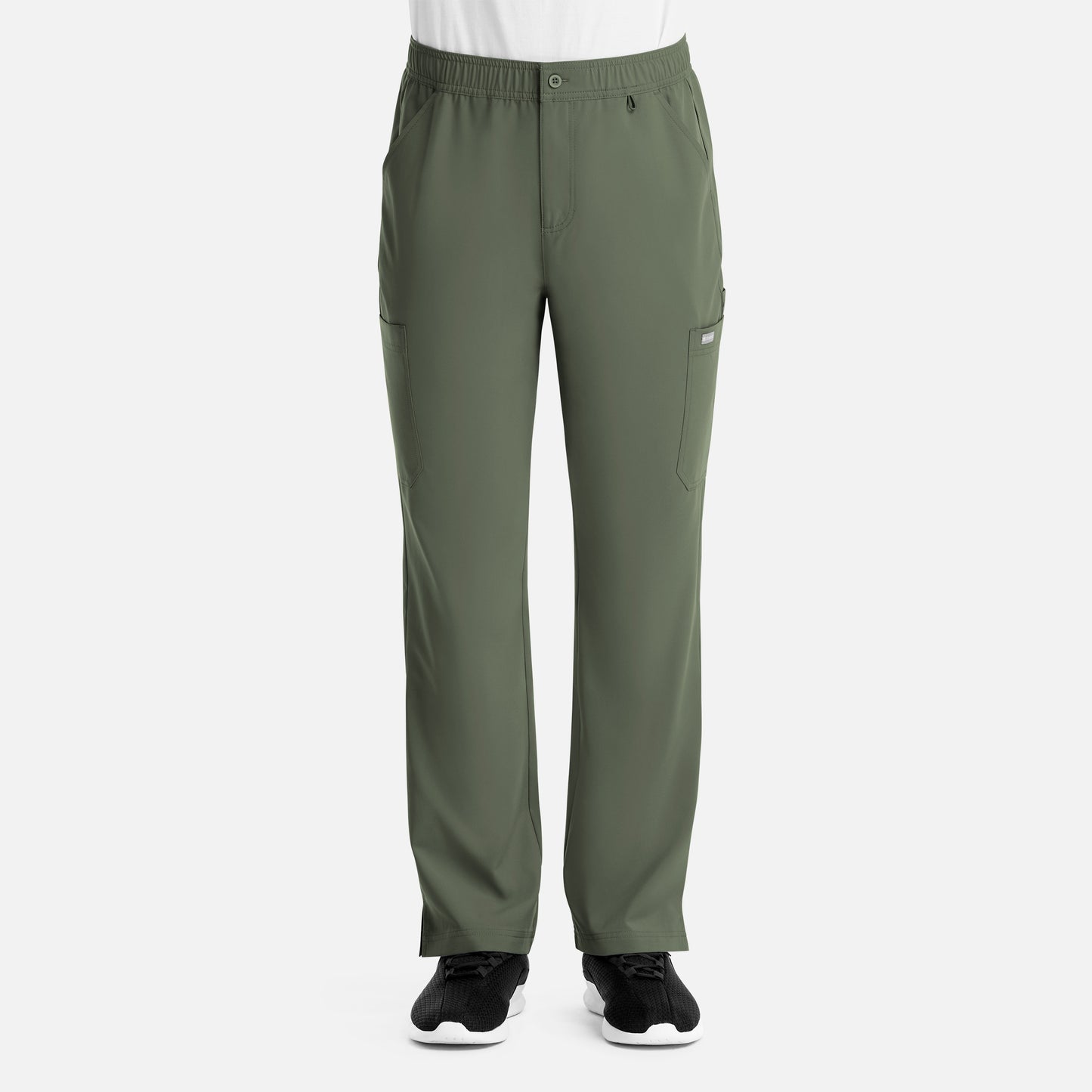 Momentum 5891 Men’s Fly Front Cargo Pant Olive