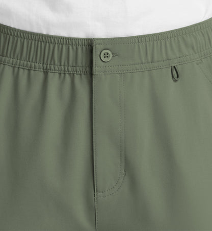 Momentum 5891 Men’s Fly Front Cargo Pant Short Olive