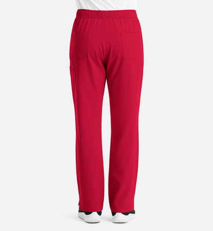 Momentum 5891 Men’s Fly Front Cargo Pant Red