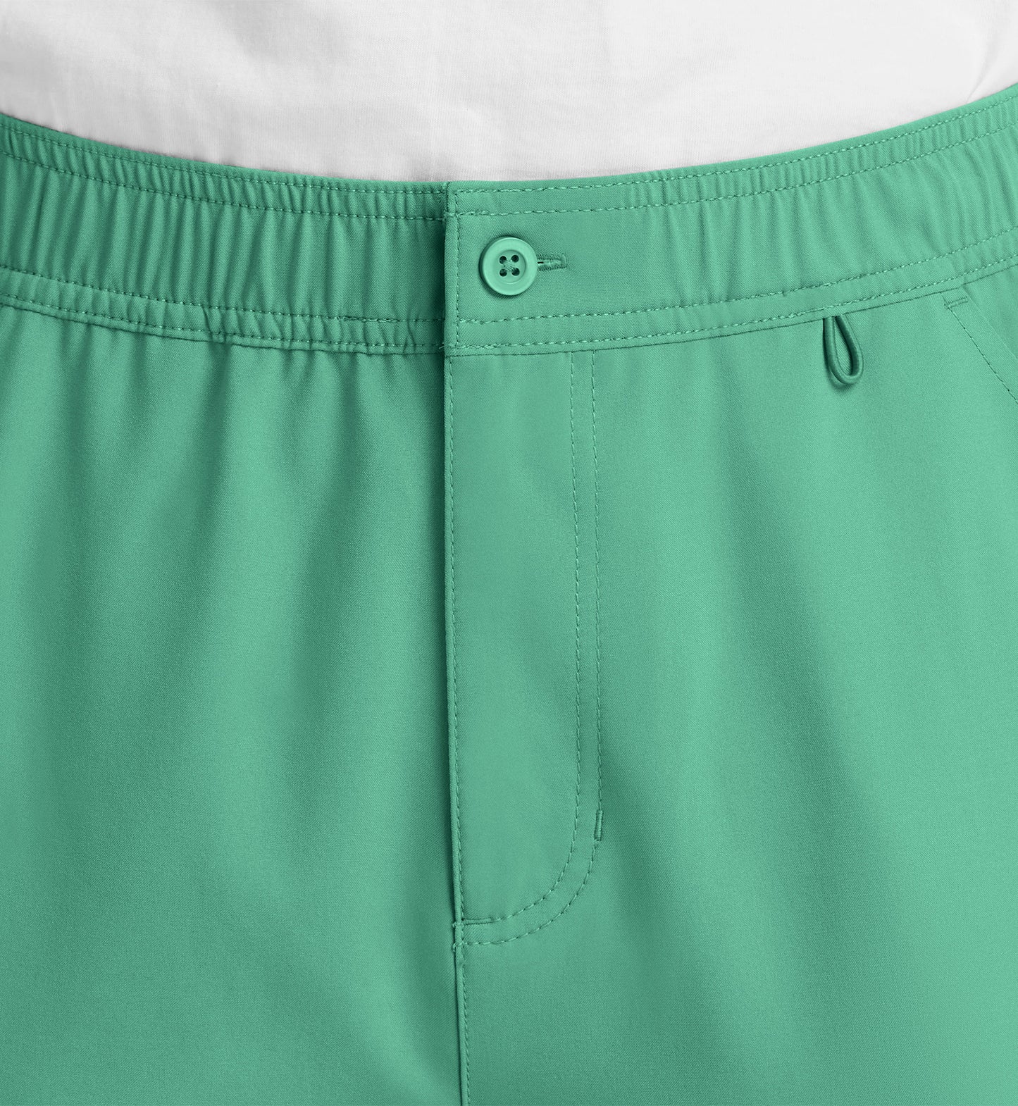 Momentum 5891 Men’s Fly Front Cargo Pant Short Surgical Green