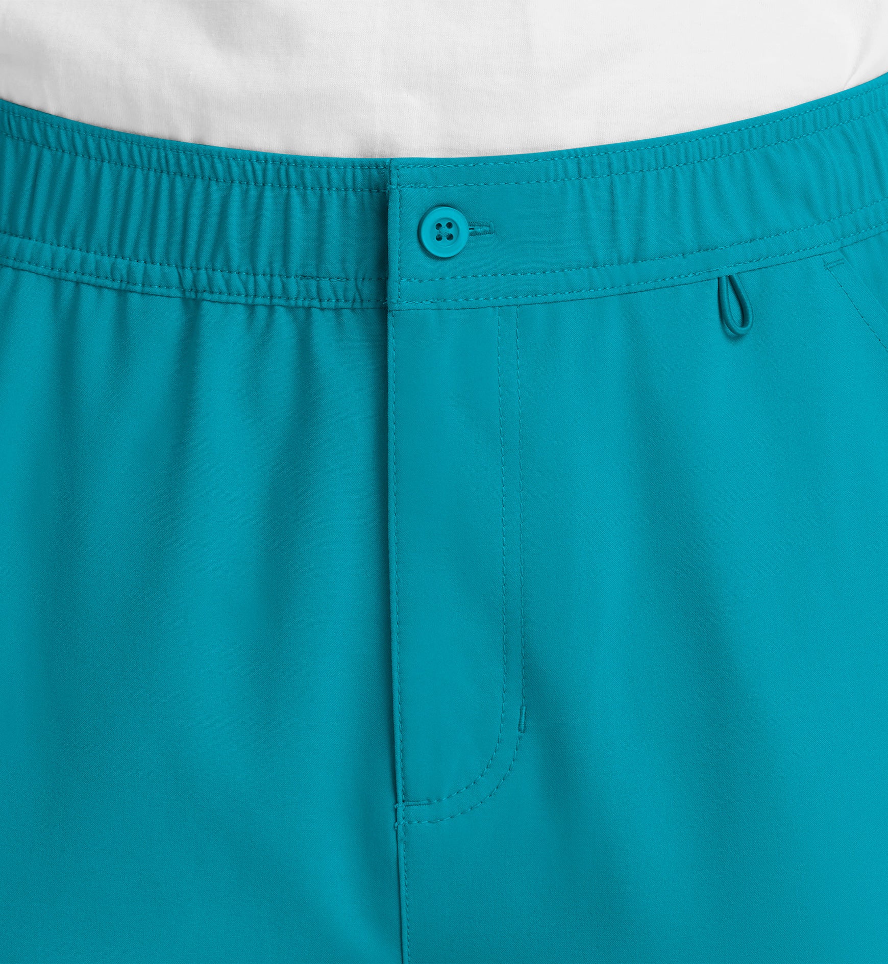 Momentum 5891 Men’s Fly Front Cargo Pant Short Teal