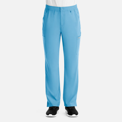 Momentum 5891 Men’s Fly Front Cargo Pant Turquoise