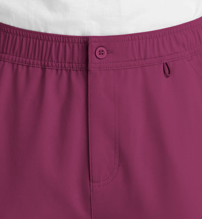 Momentum 5891 Men's Fly Front Cargo Pants Wine