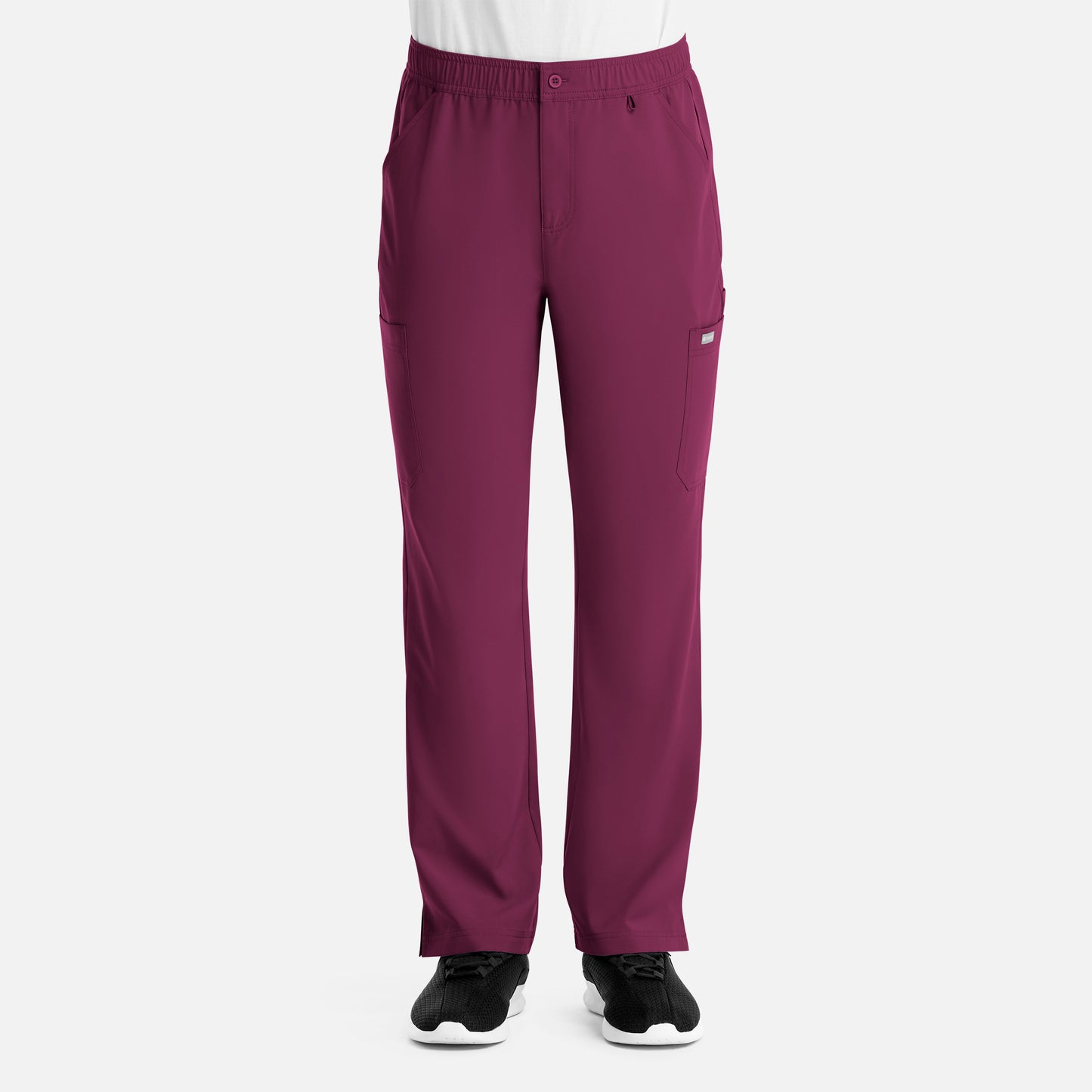 Momentum 5891 Men’s Fly Front Cargo Pant Wine